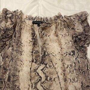 Generation Love Women's Snake Print Top